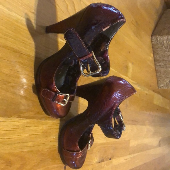 Ruby Red Heels - Picture 2 of 6